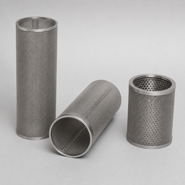 Wire Mesh Filter Cylinders collection illustration