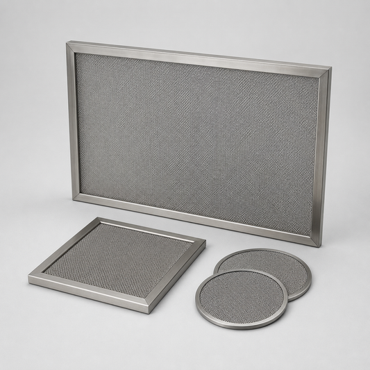 Industrial wire mesh filter screens
